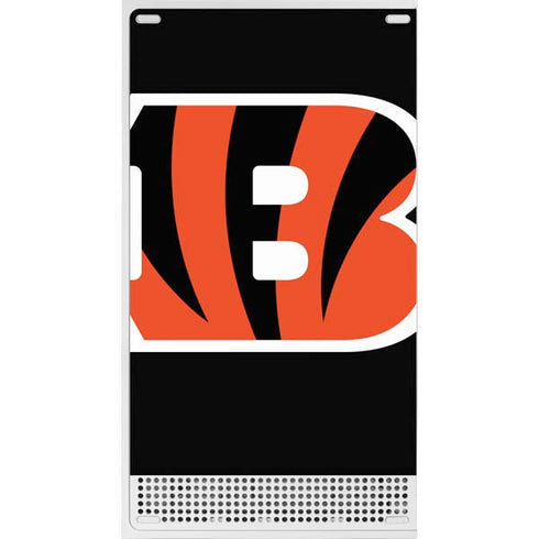 NFL Cincinnati Bengals Large Logo Xbox Series S Console Skin